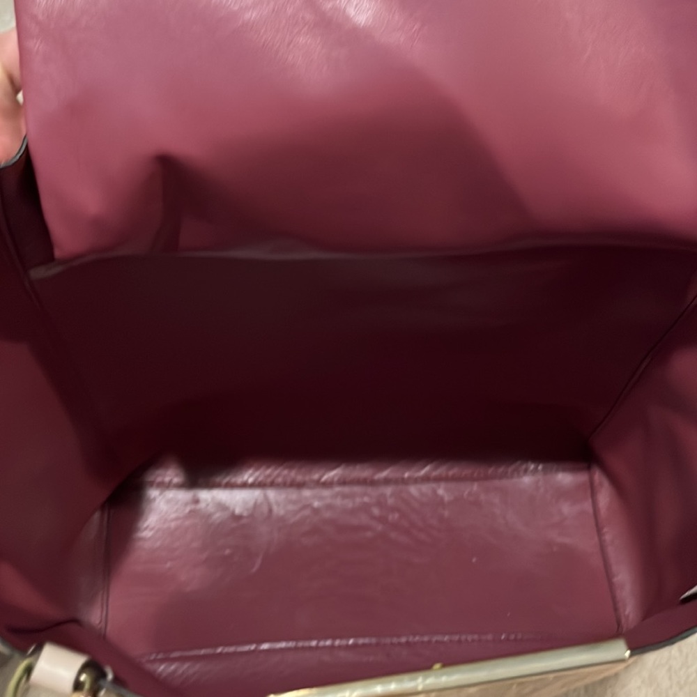 Euc Coach Madison Python And Embossed Leather Tote - image 7